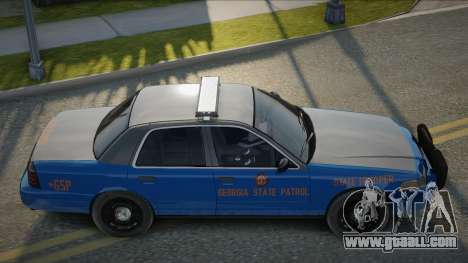 Georgia State Patrol 2011 Ford Crown Victoria for GTA San Andreas