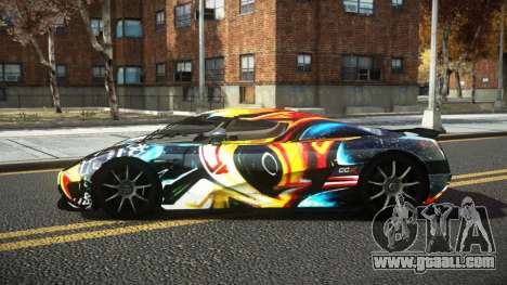 Koenigsegg CCX Tustrom S12 for GTA 4