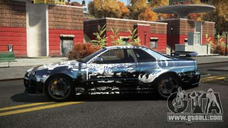Nissan Skyline R34 Dezro S13 for GTA 4
