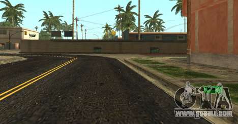Green speedometer for GTA San Andreas