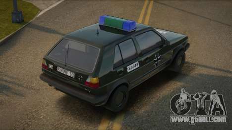 Volkswagen Golf Mk2 Feldjager 1991 for GTA San Andreas