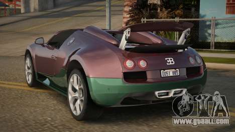 Bugatti Veyron Roadster for GTA San Andreas