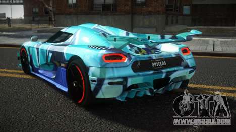 Koenigsegg Agera One Toshimy S11 for GTA 4