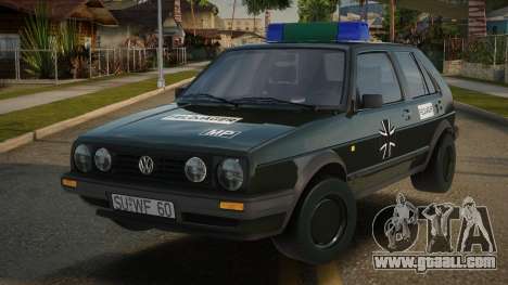 Volkswagen Golf Mk2 Feldjager 1991 for GTA San Andreas