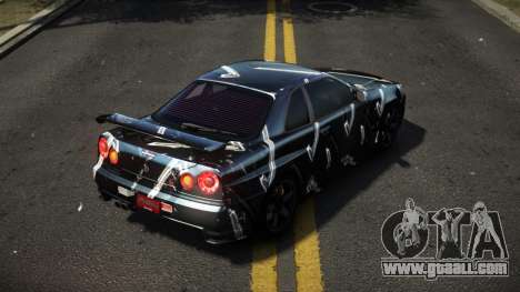 Nissan Skyline R34 Dezro S2 for GTA 4