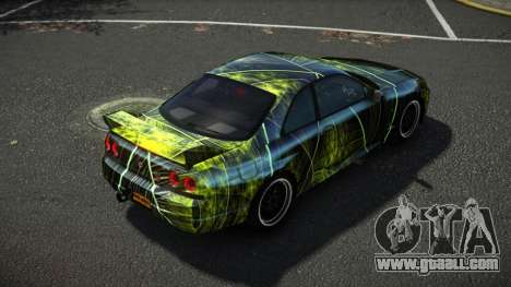 Nissan Skyline R33 Hikoshi S9 for GTA 4