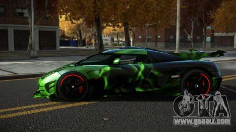 Koenigsegg Agera One Toshimy S8 for GTA 4