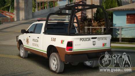 Dodge Ram Policia Estatal Tamaulipas for GTA San Andreas