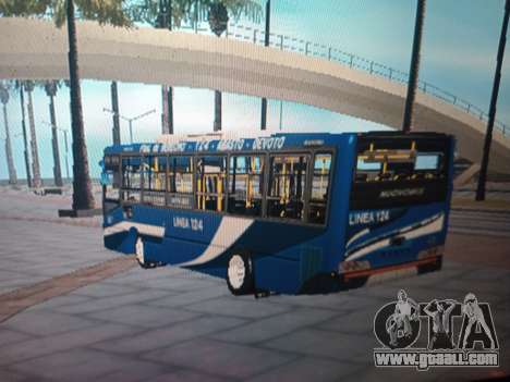 Colectivo Linea 124 for GTA San Andreas