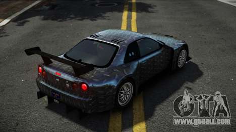 Nissan Skyline R34 Dibofas S13 for GTA 4