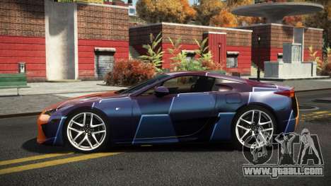 Lexus LFA Fibuna S10 for GTA 4