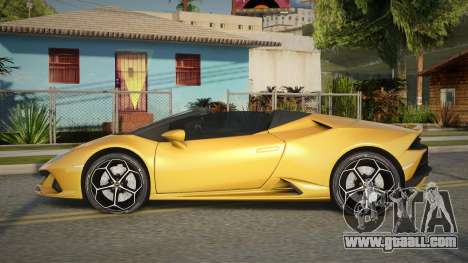 Lamborghini Huracan Roadster V1.1 for GTA San Andreas