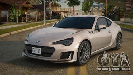 Subaru BRZ 2017 for GTA San Andreas