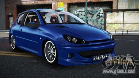 Peugeot 206 Bafuka for GTA 4