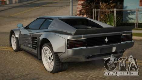 Ferrari 512 TR Widebody V1.1 for GTA San Andreas
