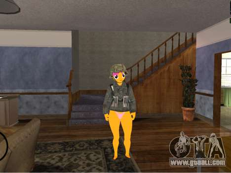 Scoots Anthro Nazi v1 for GTA San Andreas