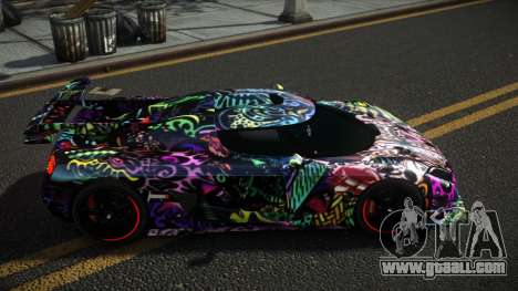 Koenigsegg Agera One Toshimy S13 for GTA 4