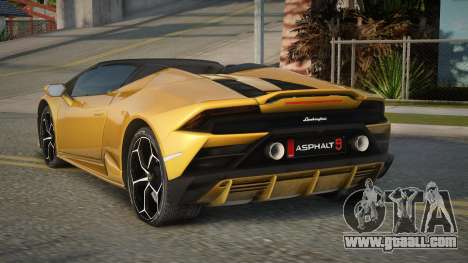 Lamborghini Huracan Roadster V1.1 for GTA San Andreas