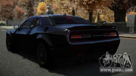 Dodge Challenger SRT Demon 2015 for GTA 4