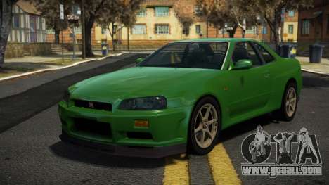 Nissan Skyline R34 Shimul for GTA 4