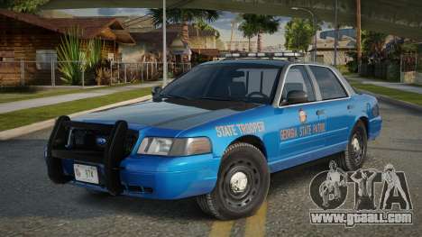 Georgia State Patrol 2011 Ford Crown Victoria for GTA San Andreas