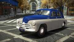 GAZ M20V Retro for GTA 4
