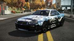 Nissan Skyline R34 Dezro S13 for GTA 4