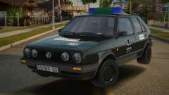 Volkswagen Golf Mk2 Feldjager 1991 for GTA San Andreas