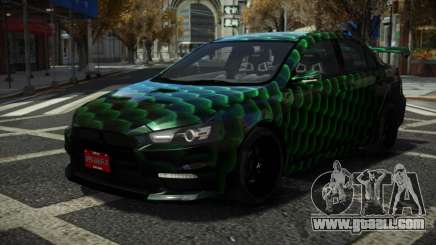 Mitsubishi Lancer Evolution X Rohisho S12 for GTA 4