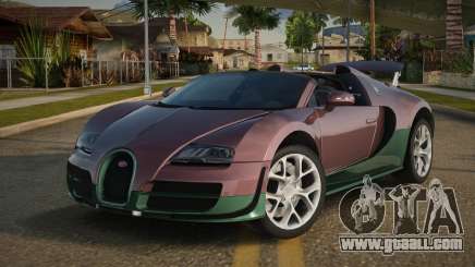 Bugatti Veyron Roadster for GTA San Andreas