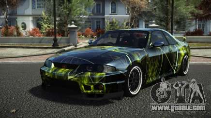 Nissan Skyline R33 Hikoshi S9 for GTA 4