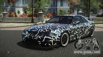 Nissan Skyline R33 Hikoshi S3 for GTA 4