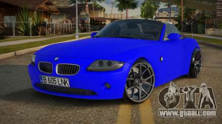 BMW Z4 Cabrio Blue for GTA San Andreas