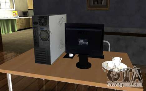 Computer in the house Cj for GTA San Andreas
