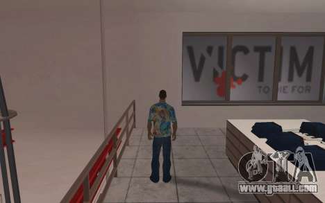 T-shirt with rubles for GTA CR for GTA San Andreas