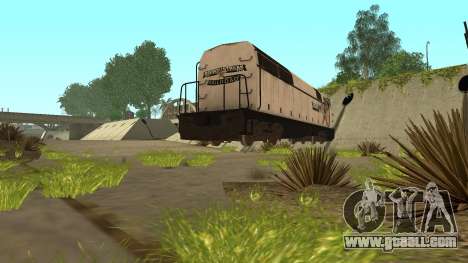 Brown Streak Train v1.8.1 for GTA San Andreas