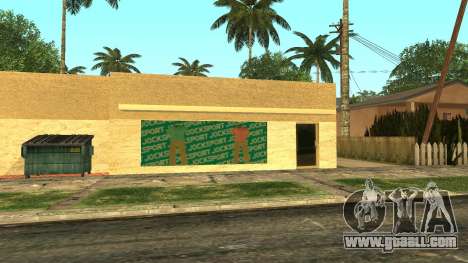 Gym Vice City for GTA San Andreas