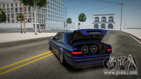 Bmw E38 Subwoofer for GTA San Andreas