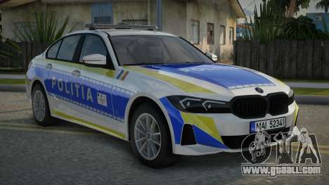 BMW 320i Romanian Police for GTA San Andreas