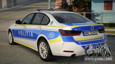 BMW 320i Romanian Police for GTA San Andreas