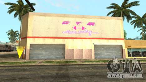 Gym Vice City for GTA San Andreas