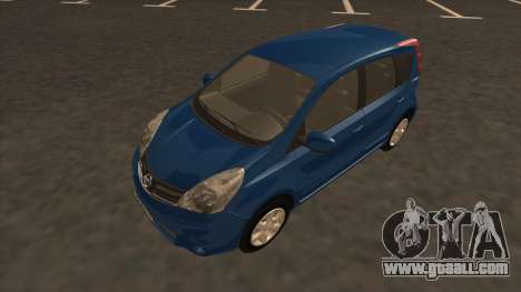Nissan Note 2011 [IVF] for GTA San Andreas