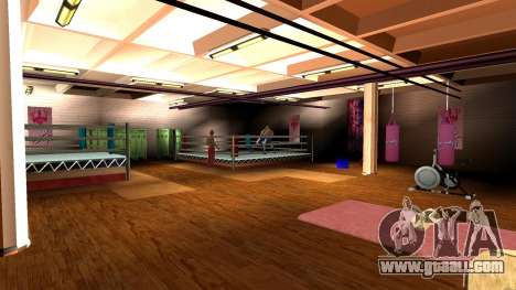 Gym Vice City for GTA San Andreas