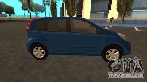 Nissan Note 2011 [IVF] for GTA San Andreas