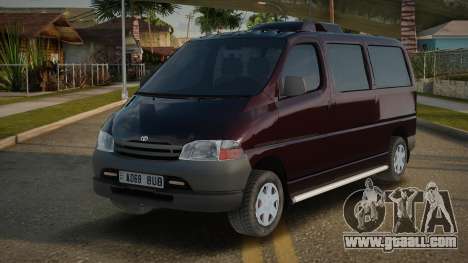 Toyota HiAce XH10 for GTA San Andreas