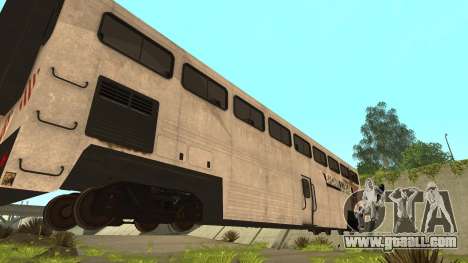 Car HD BROWN STREAK V1.8.1 (RAILWAY WAGON) for GTA San Andreas