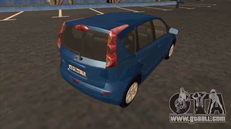 Nissan Note 2011 [IVF] for GTA San Andreas
