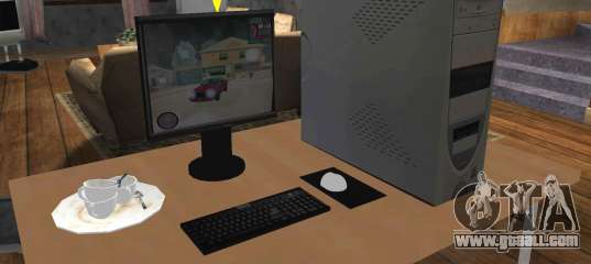 Computer in the house Cj