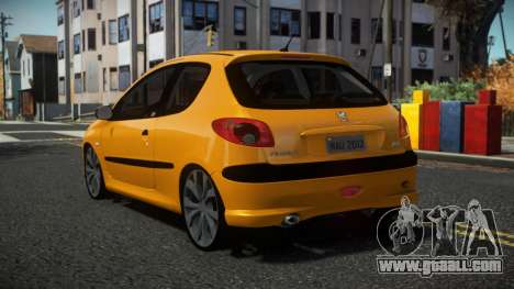 Peugeot 206 CT6-Hl for GTA 4