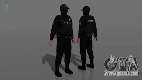 Employee of the Police Department for GTA San Andreas